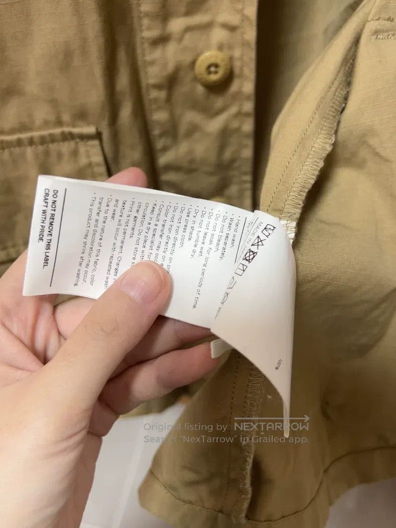 Wtaps Wtaps Workwear four-pocket shirt Size US S / EU 44-46 / 1 - 7 Thumbnail