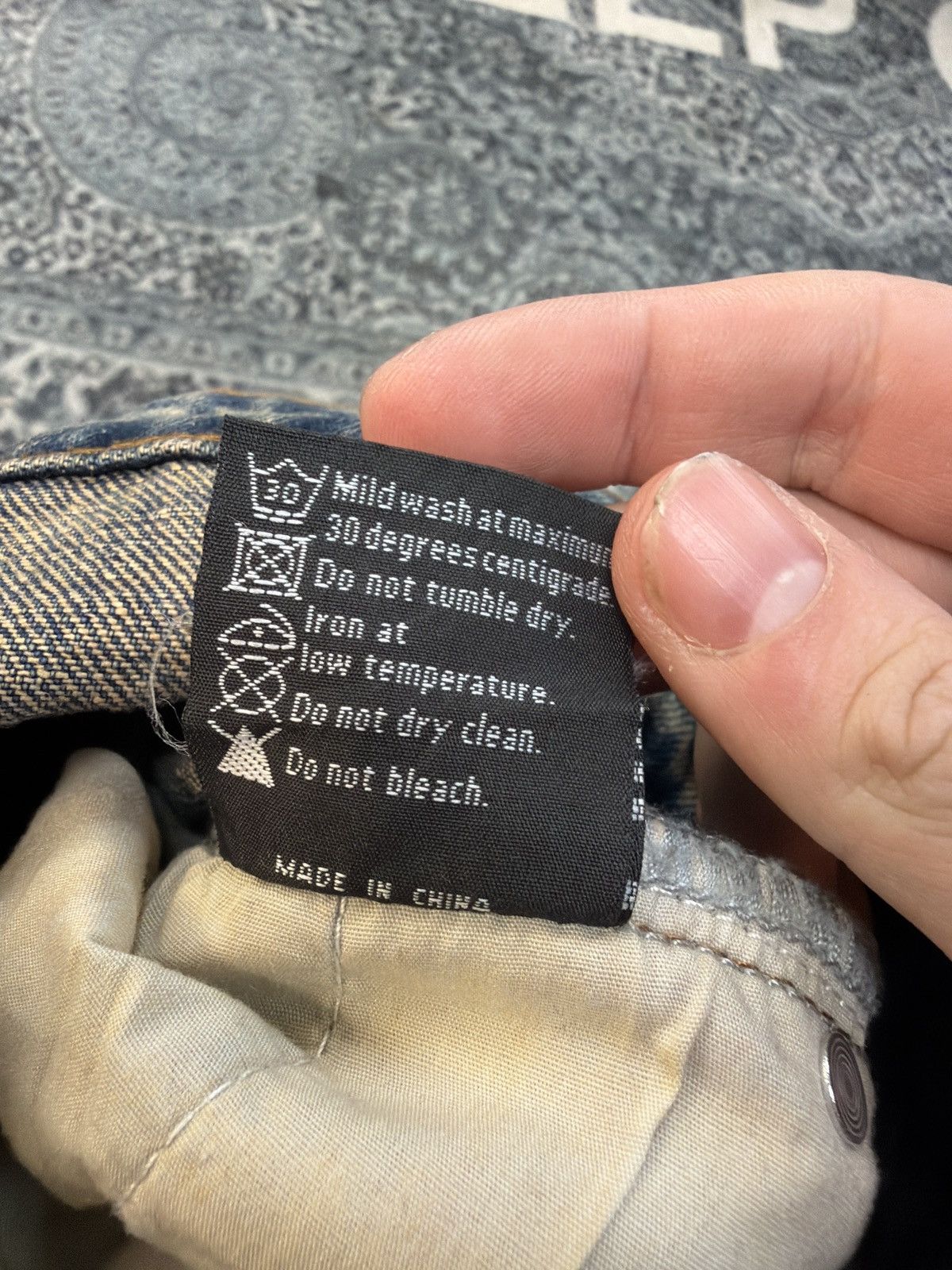 Who Decides War Who decides war unfurled denim Size US 30 / EU 46 - 4 Thumbnail