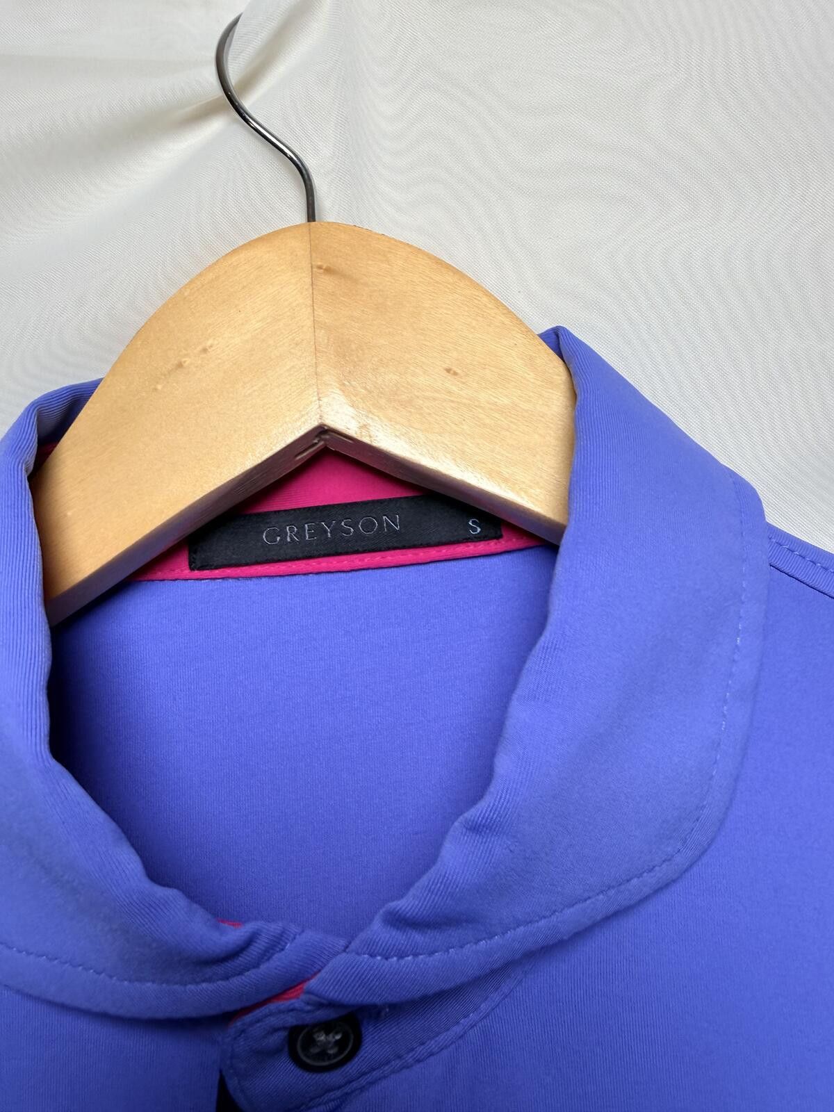 Grenson Greyson Men's Performance Golf Polo Shirt Size US S / EU 44-46 / 1 - 2 Thumbnail