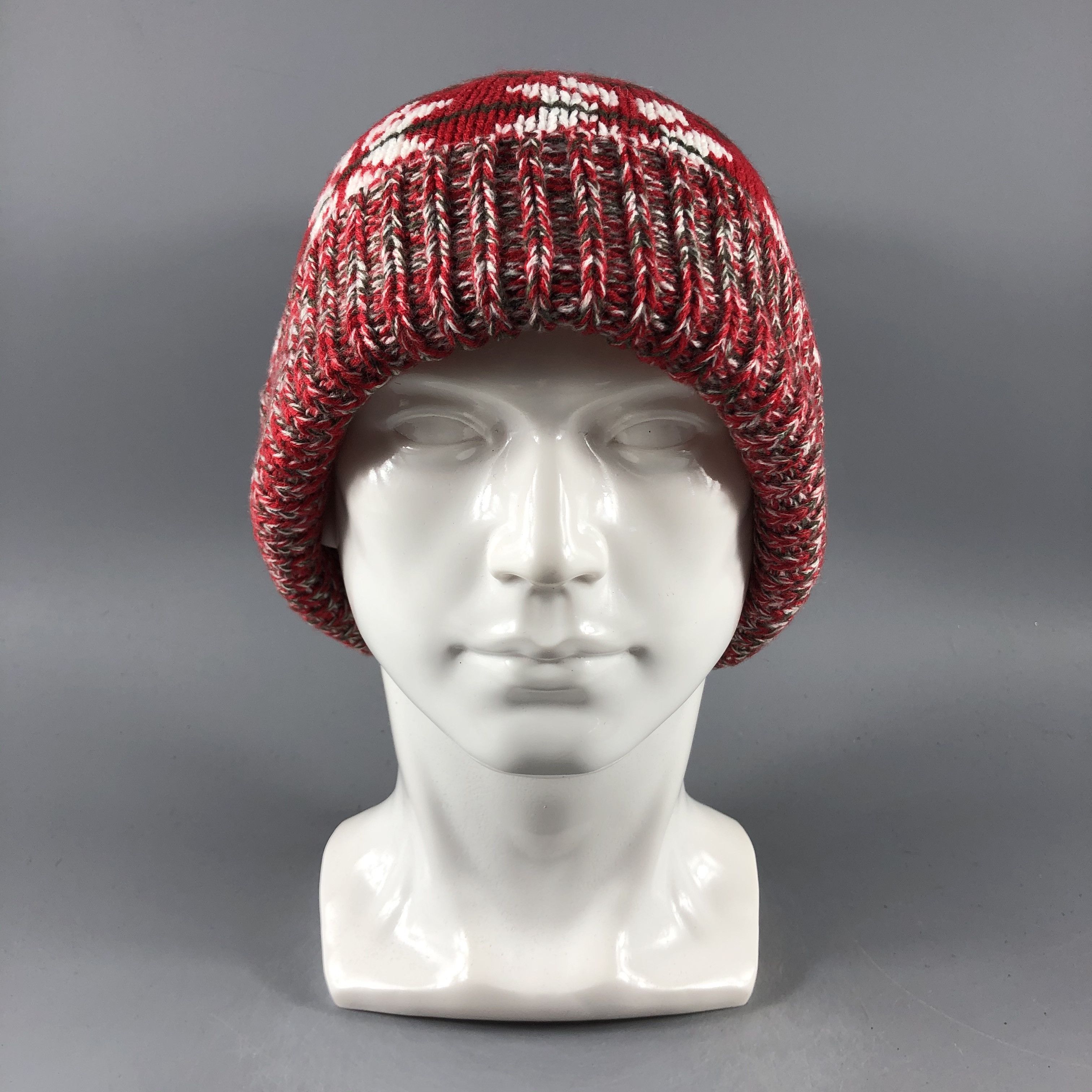 Vintage Digzhat Fair Isle PomPom Beanie Snow Hat Snow Cap -D835 Size ONE SIZE - 8 Thumbnail