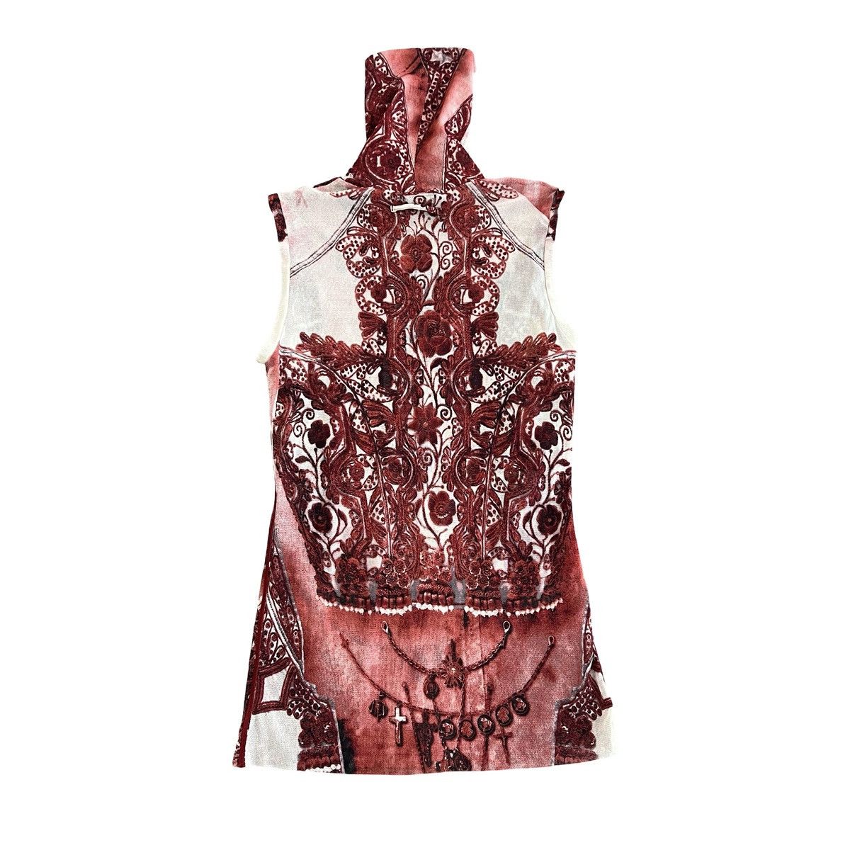 Jean Paul Gaultier Jean Paul GAULTIER 1999ss.Tromp l'oeil Sleeveless Tank Top Size M / US 6-8 / IT 42-44 - 5 Thumbnail