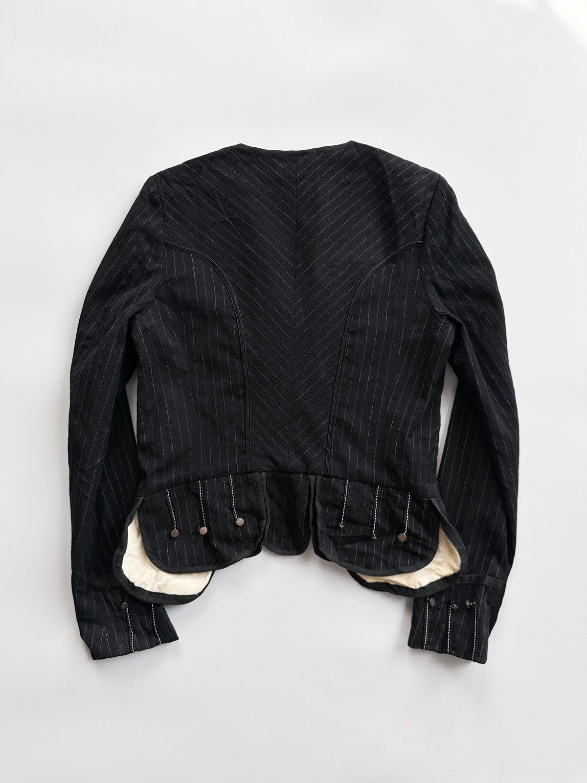 Codes Combine 2000s Codes Combine pinstripe blazer with antique buttons Size S / US 4 / IT 40 - 8 Thumbnail