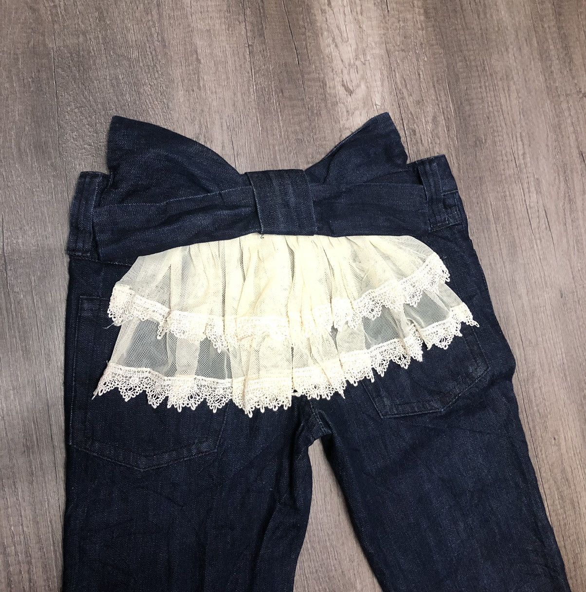 Designer × Japanese Brand Japanese Brand Rare Skirt Style Jeans Size 32" / US 10 / IT 46 - 12 Thumbnail