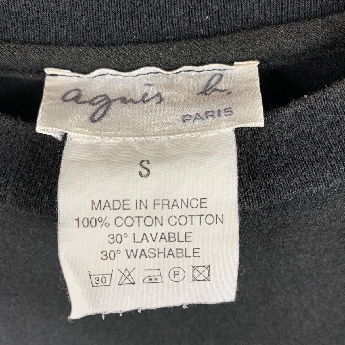 agnes b. Vintage agnès b. PARIS Eiffel Tower Graphic Tee Size S / US 4 / IT 40 - 9 Thumbnail