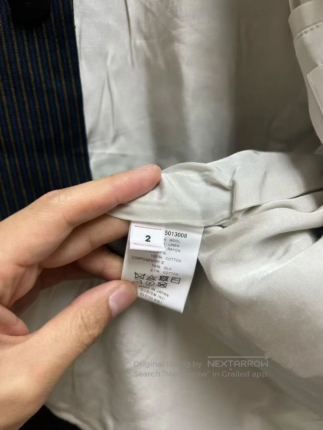 Visvim Visvim Hammons JKT Santome Navy Blazer. Size US M / EU 48-50 / 2 - 9 Thumbnail