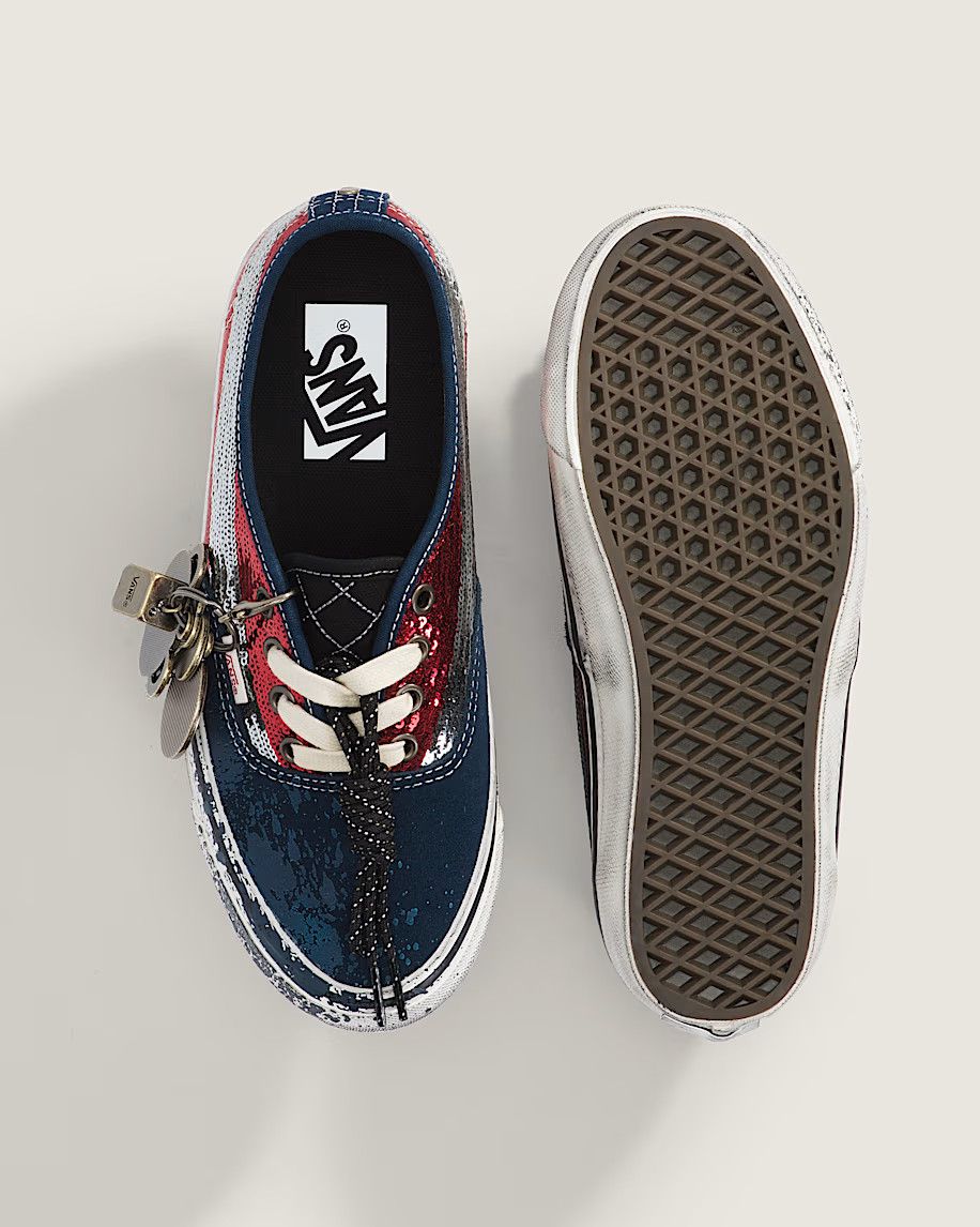 Vans Vans Premium Authentic La Habana Red Navy Size US 12 / EU 45 - 4 Thumbnail