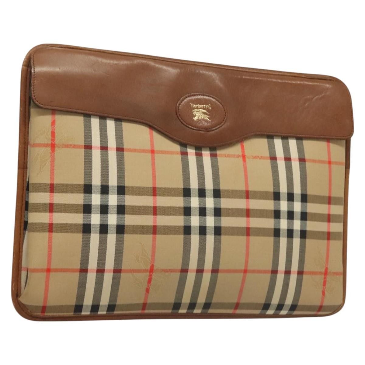 Burberry Burberry Nova check Pochette Canvas Size ONE SIZE - 1 Thumbnail