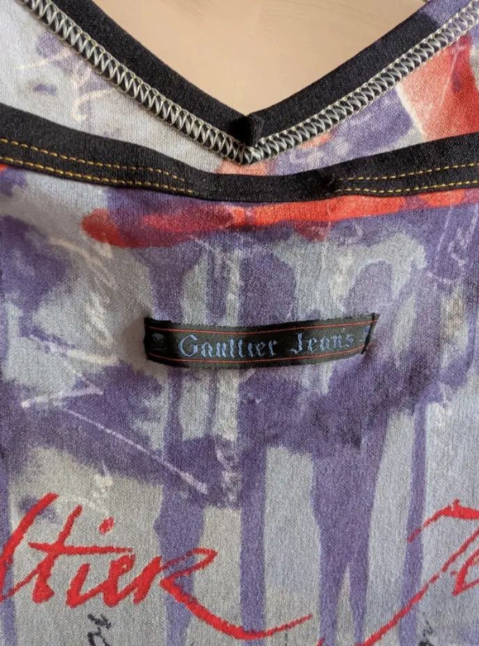 Jean Paul Gaultier Jean Paul Gaultier Mesh Top Dress Skirt Tattoo Jacket EX0111 Size XL / US 12-14 / IT 48-50 - 3 Thumbnail