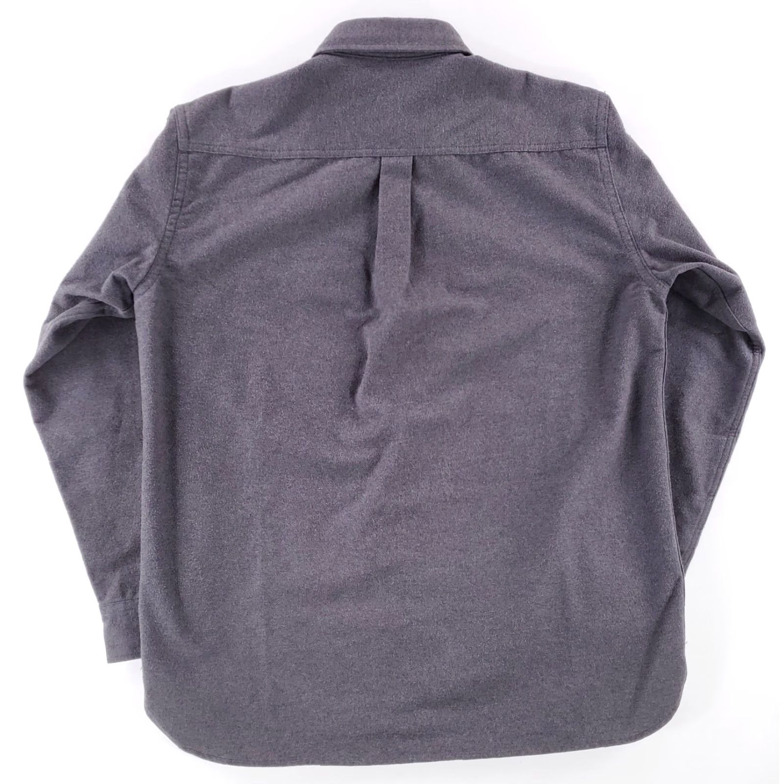 Vintage LL Bean Chamois Flannel Button-Up Shirt Grey Long Sleeve Mens M Size US M / EU 48-50 / 2 - 3 Thumbnail