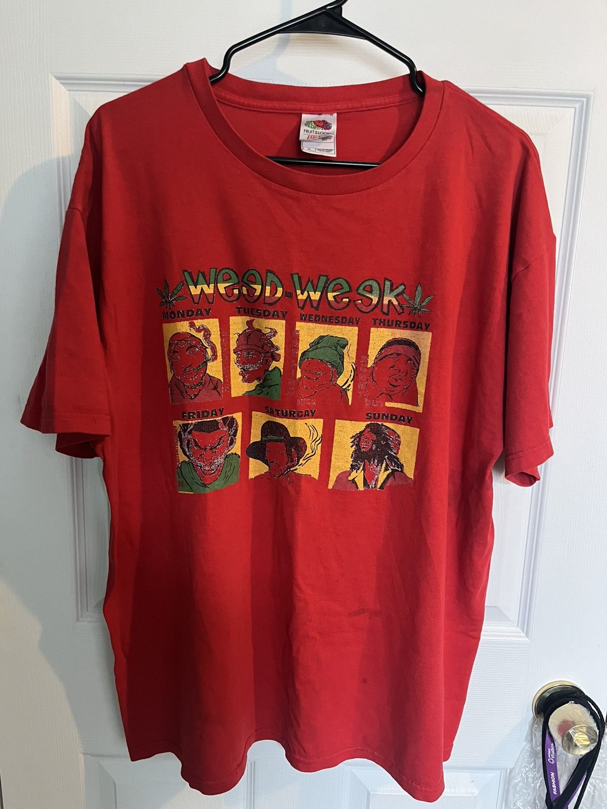 Vintage Vintage Weed Week T Size US XL / EU 56 / 4 - 1 Thumbnail