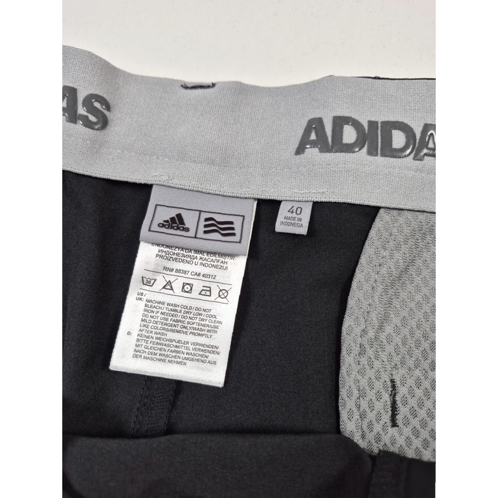 Adidas Adidas 365 Golf Shorts Mens 40 Black Stretch Chino Pockets Performance Size US 40 / EU 56 - 4 Thumbnail