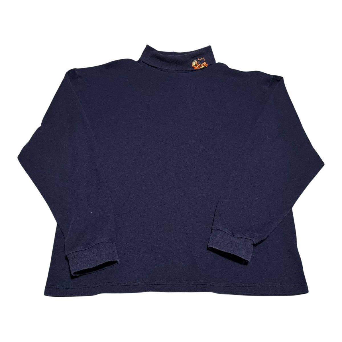 Disney Disney Store Tigger Navy Mockneck Long Sleeve Women's Medium Size L / US 10 / IT 46 - 1 Thumbnail
