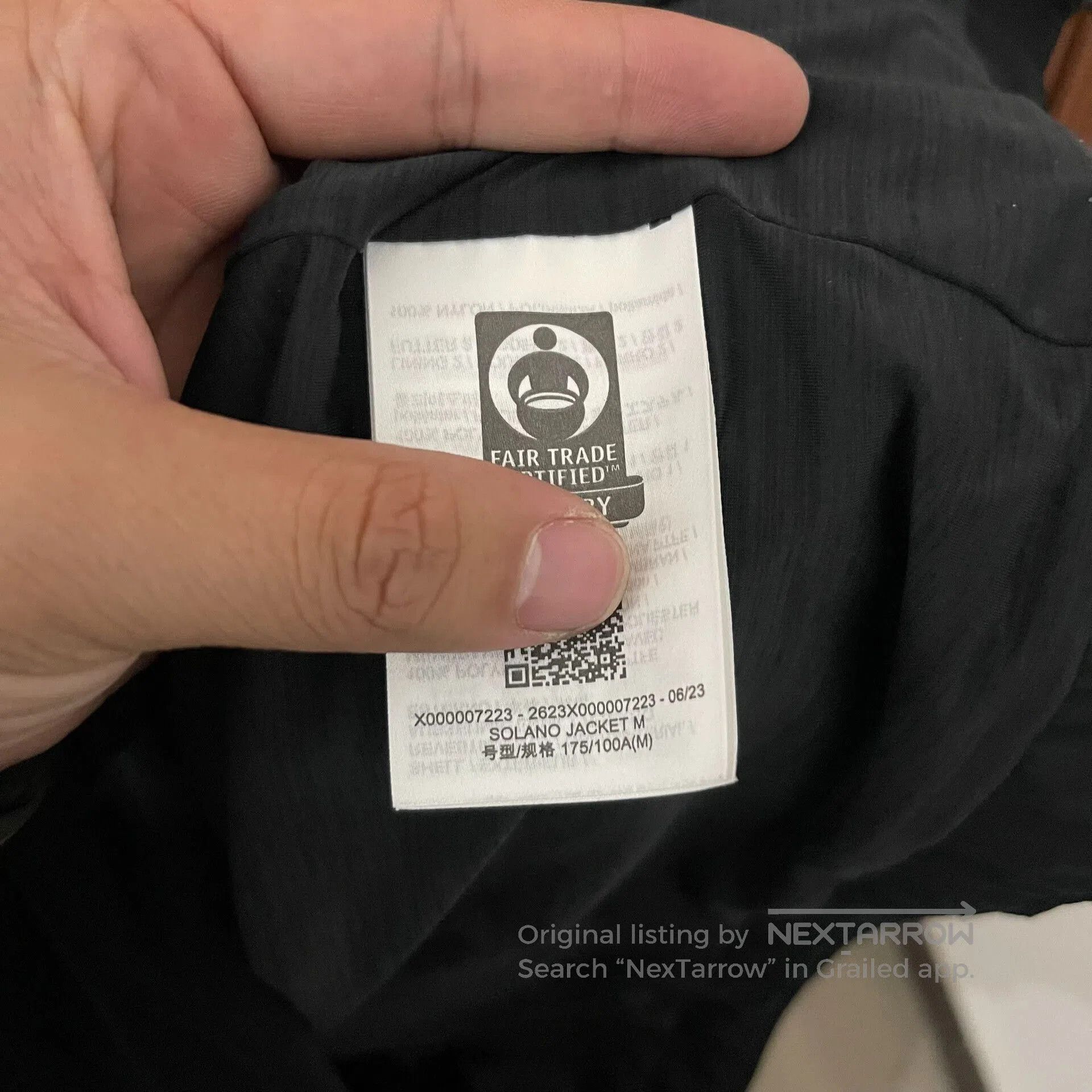 Arc'teryx Arcteryx Solano Black Windbreaker Jacket. Size US M / EU 48-50 / 2 - 4 Thumbnail