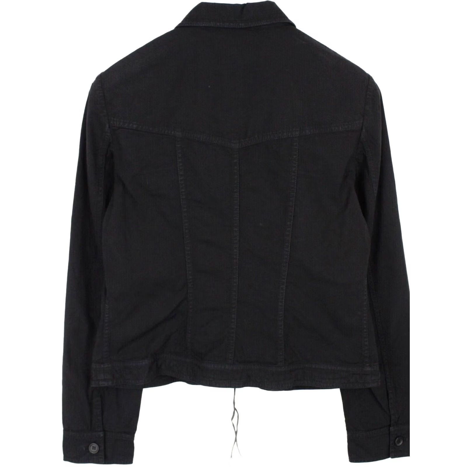 MAX&Co. Max & Co. Trends Jacket Women's EU 40 Black Full Zip Pockets Jacket Size S / US 4 / IT 40 - 2 Thumbnail