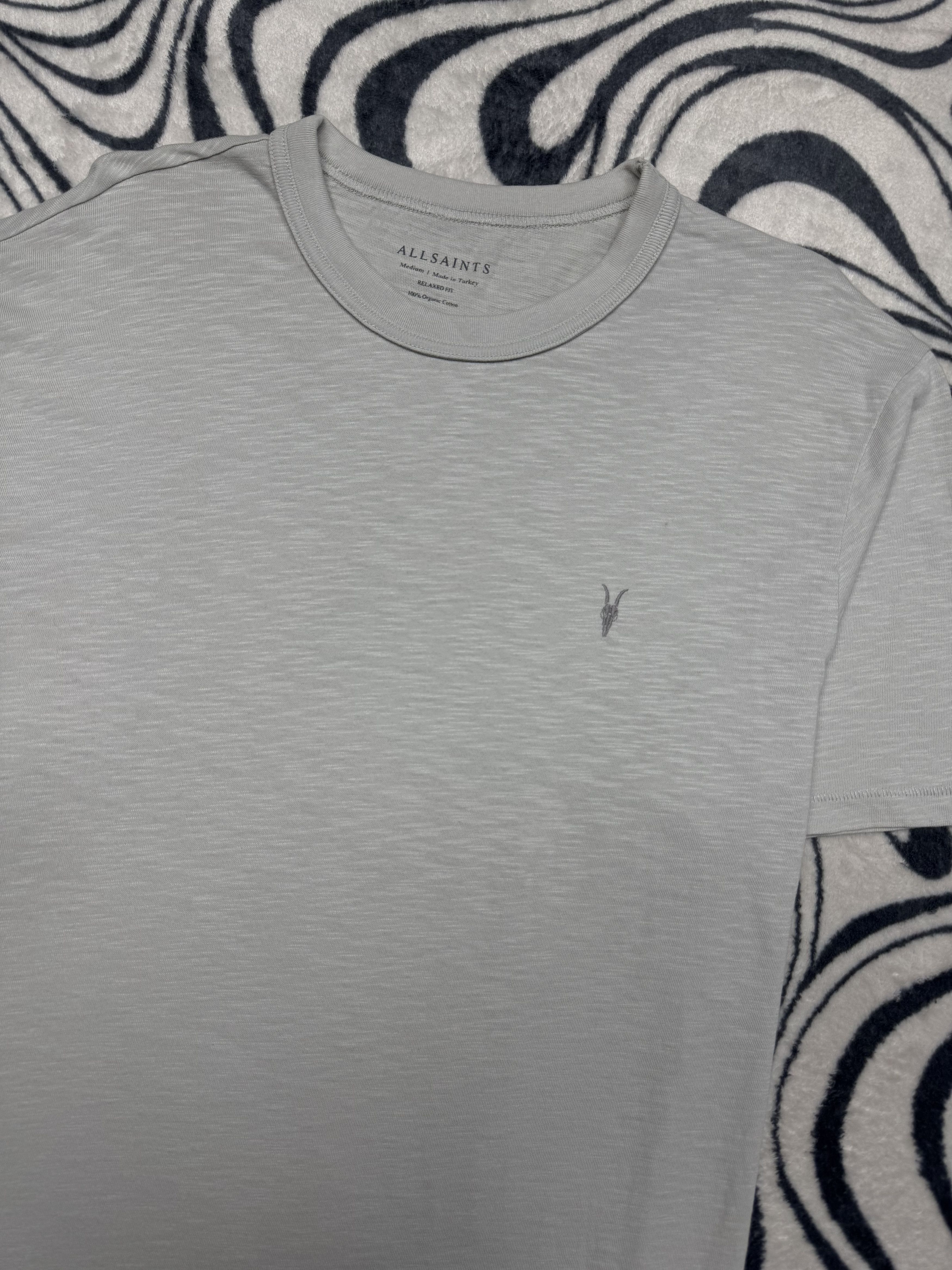 Allsaints Allsaints Mens Crew Neck Oversized T-Shirt Tee Y2K Size US M / EU 48-50 / 2 - 2 Thumbnail