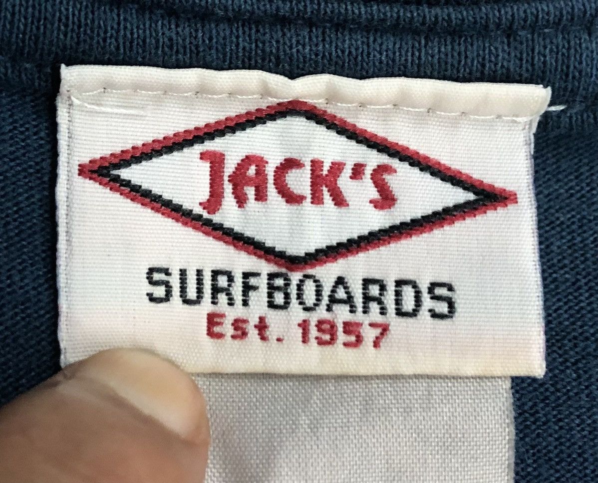 Vintage Vintage Jack's Surfboards Made In Usa T-Shirt Size US M / EU 48-50 / 2 - 9 Thumbnail