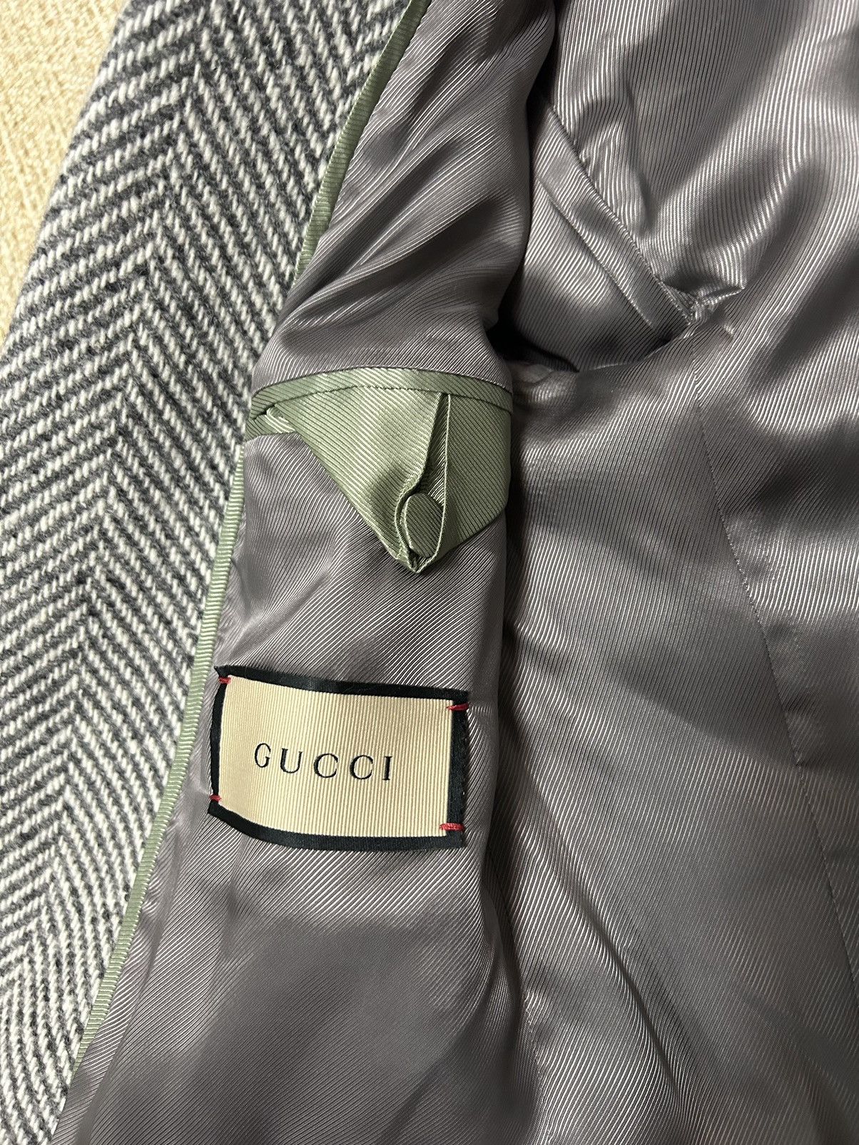 Gucci Gucci Single-Breasted Oversize Blazer size IT 38 Size XS / US 0-2 / IT 36-38 - 5 Thumbnail