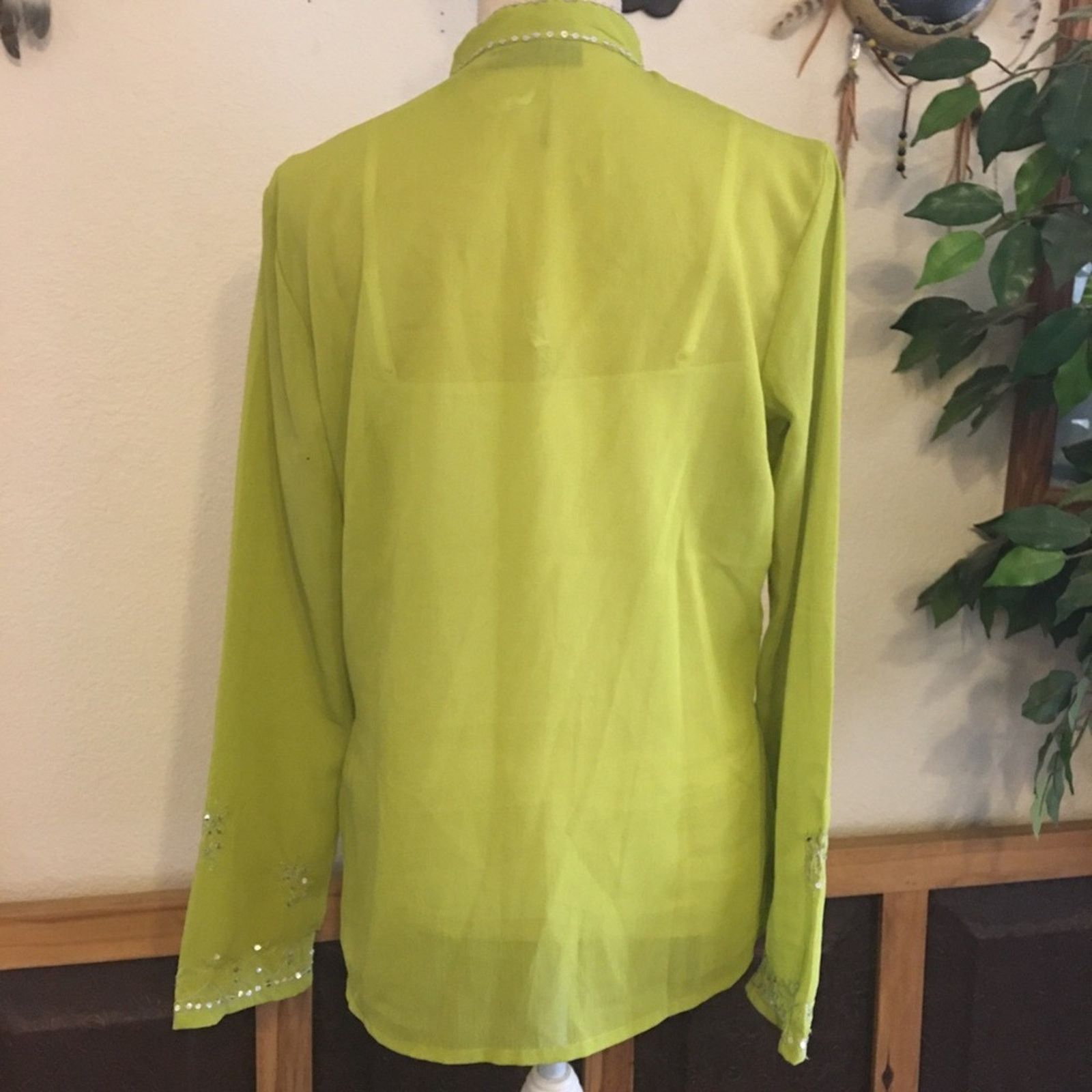Other Metro Style embellished summer tunic top NWT 8 Size M / US 6-8 / IT 42-44 - 4 Thumbnail