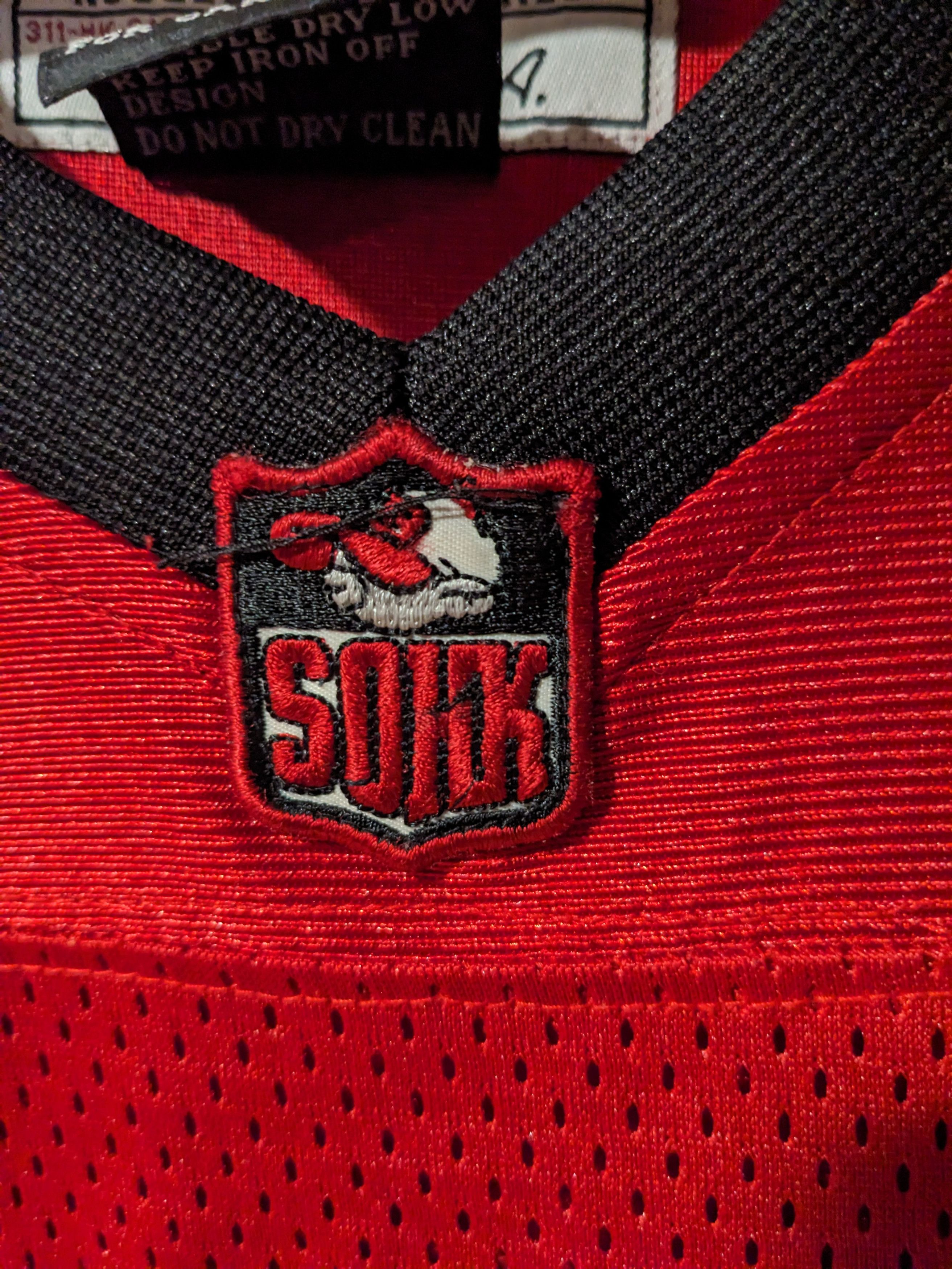 Vintage Vintage 2003 School of Hard Knocks SKOH Football Jersey Size US XL / EU 56 / 4 - 4 Thumbnail