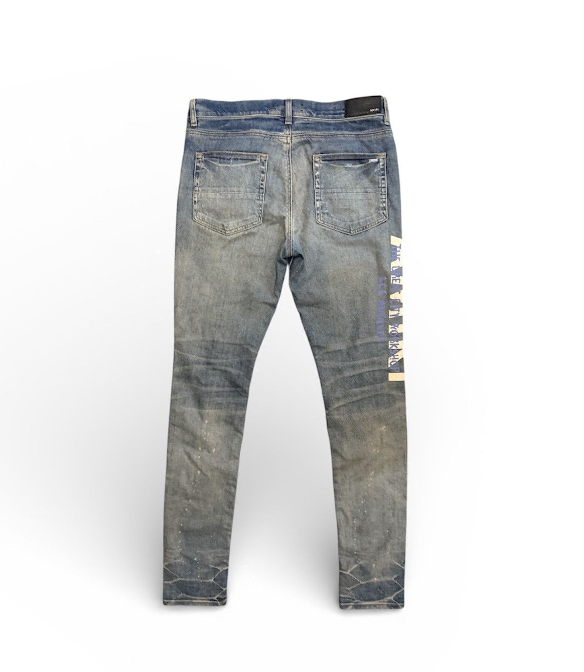 Amiri TCGW AMIRI jeans Blue Size 33 ($920 Retail) Size US 33 - 2 Thumbnail