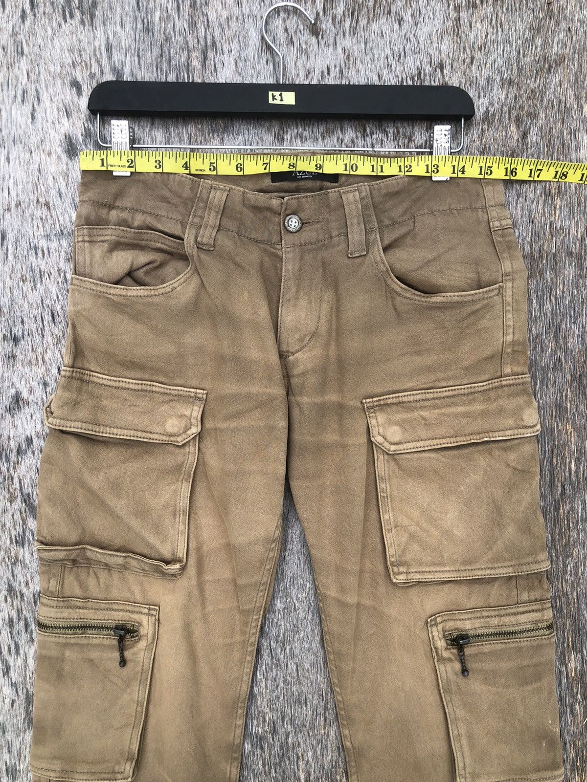 Vintage Japanese Cargo Pants 9 Pocket Tactical Cargo