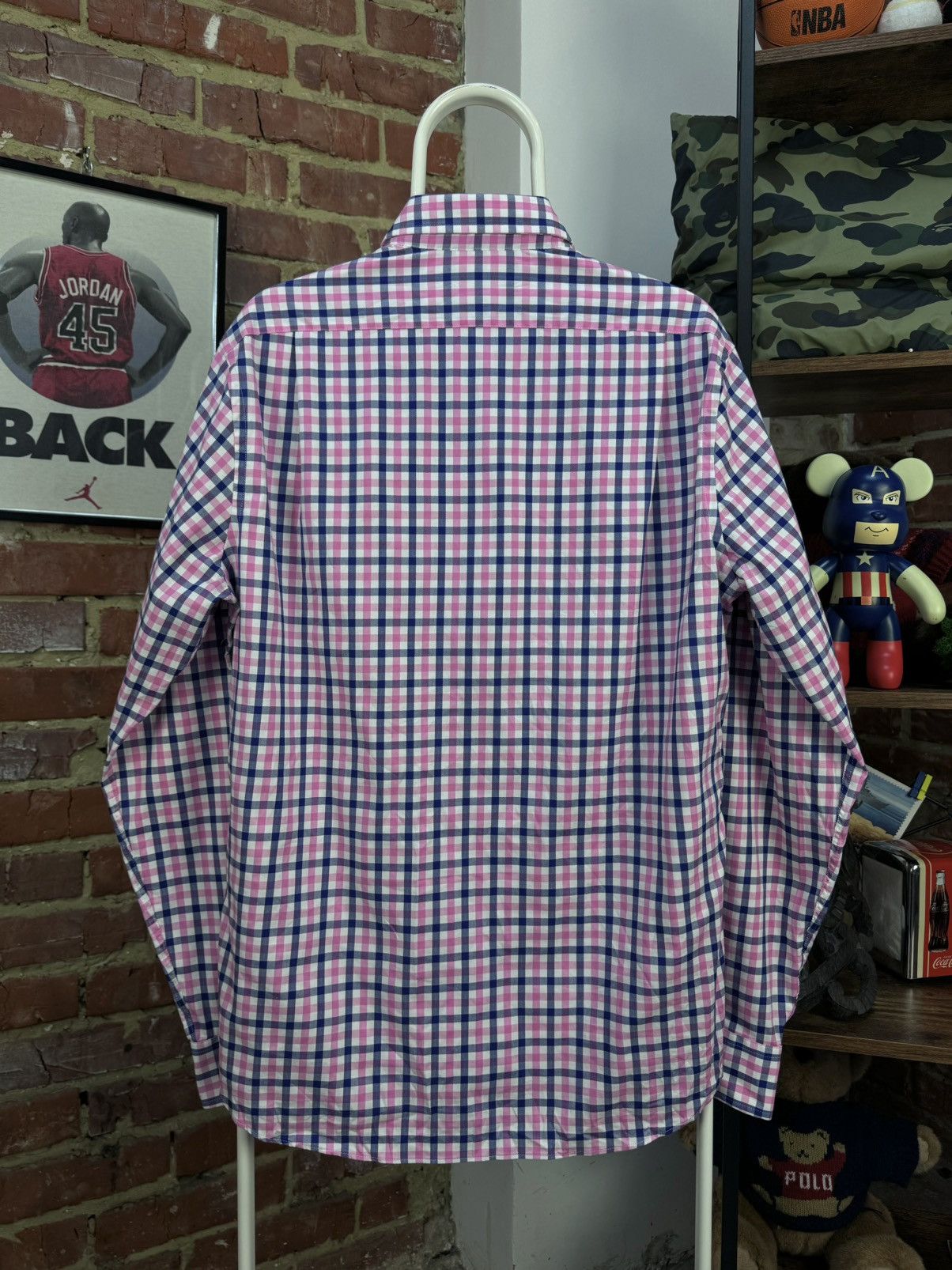 Lauren Ralph Lauren × Ralph Lauren Lauren Ralph Lauren Black Label Pink Multicolor Shirt Size US XL / EU 56 / 4 - 9 Thumbnail