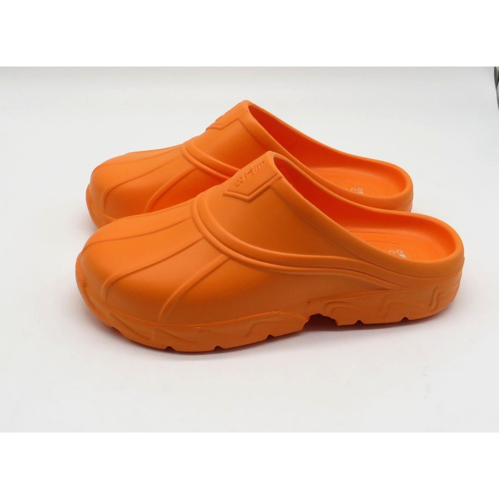 Other Bass Outdoor Unisex Orange Rubber Slip On M5 W6 Rugged Durab Size US 5 / EU 37 - 2 Thumbnail
