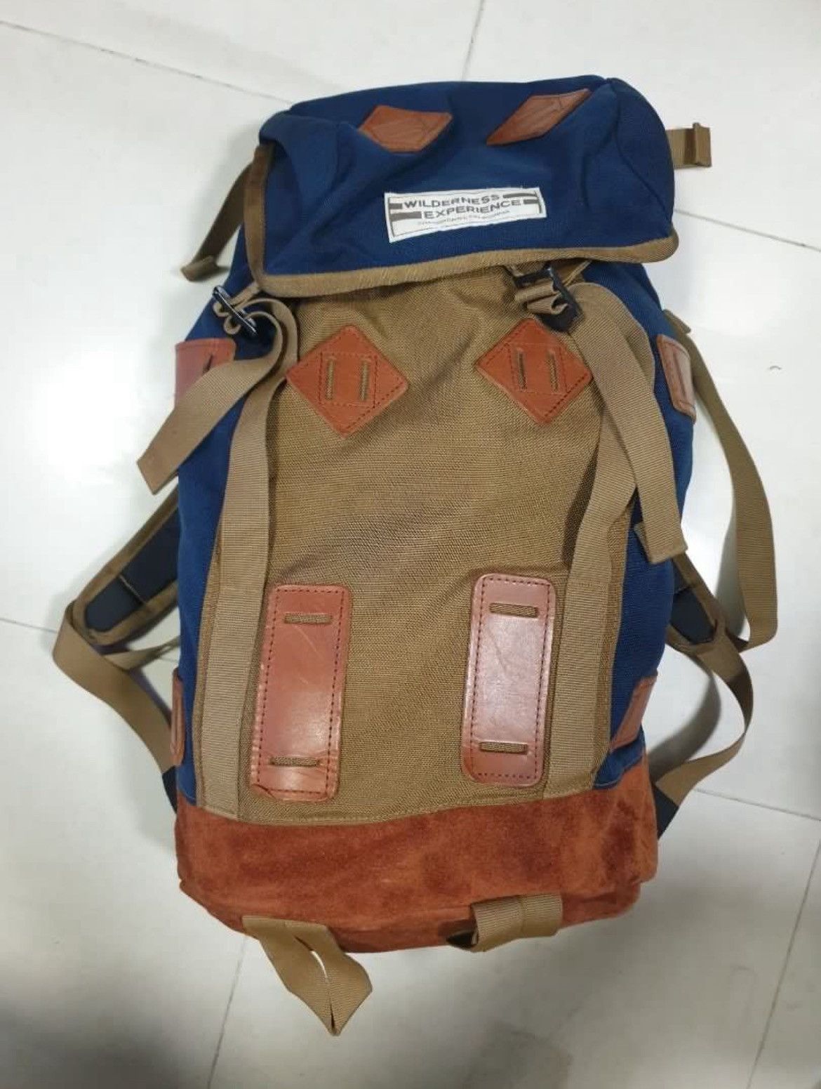 Japanese Brand Wilderness Experience Japanese Retro Backpack Size ONE SIZE - 1 Thumbnail