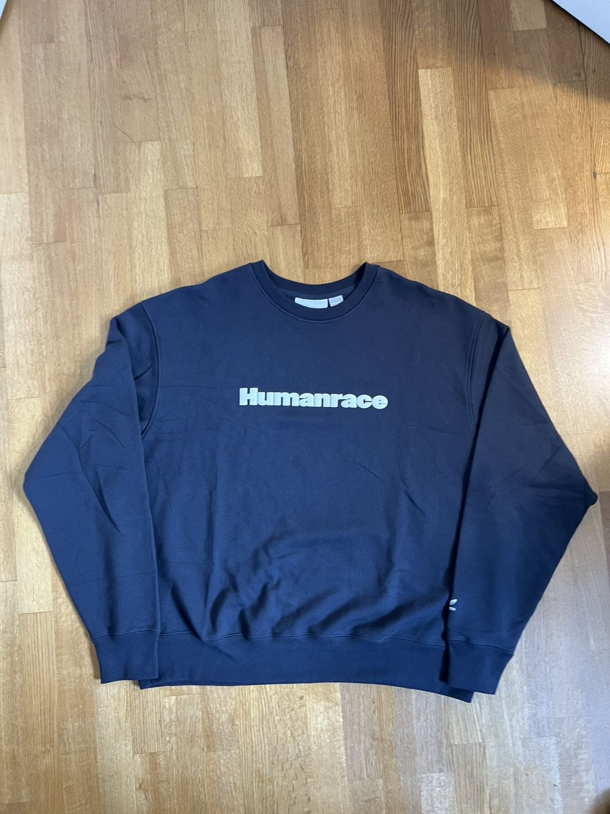 Adidas × Pharrell humanrace adidas navy blue sweat(shirt+pants) Size US XXL / EU 58 / 5 - 2 Thumbnail