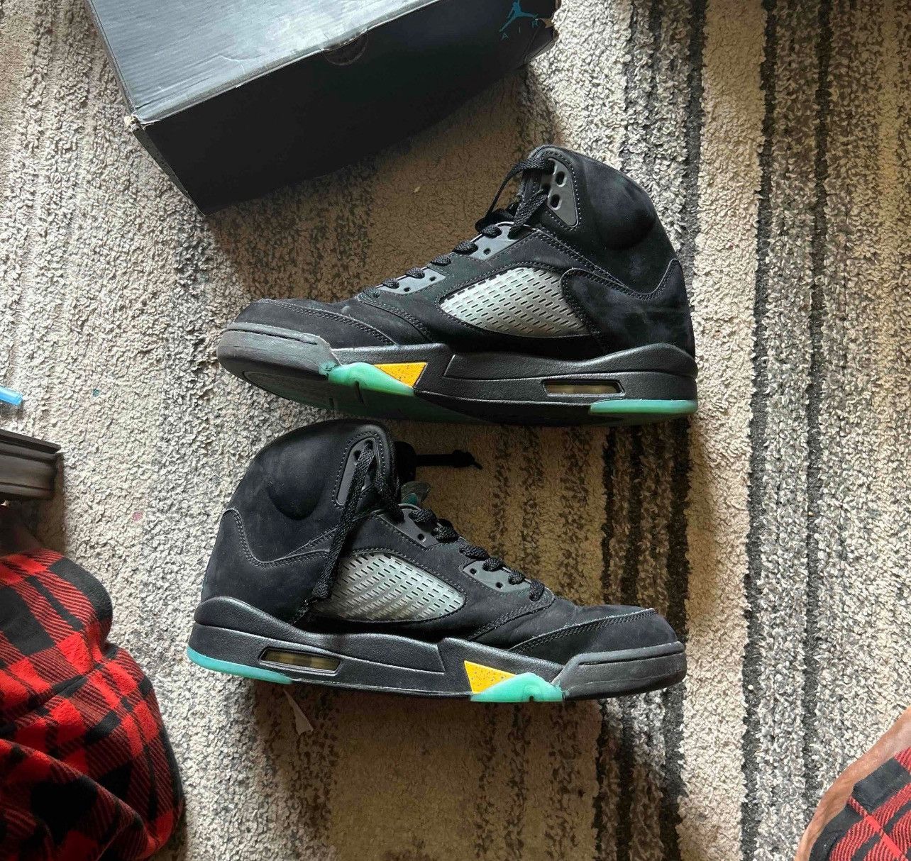 Jordan Brand Jordan 5s aqua Size US 13 / EU 46 - 2 Thumbnail
