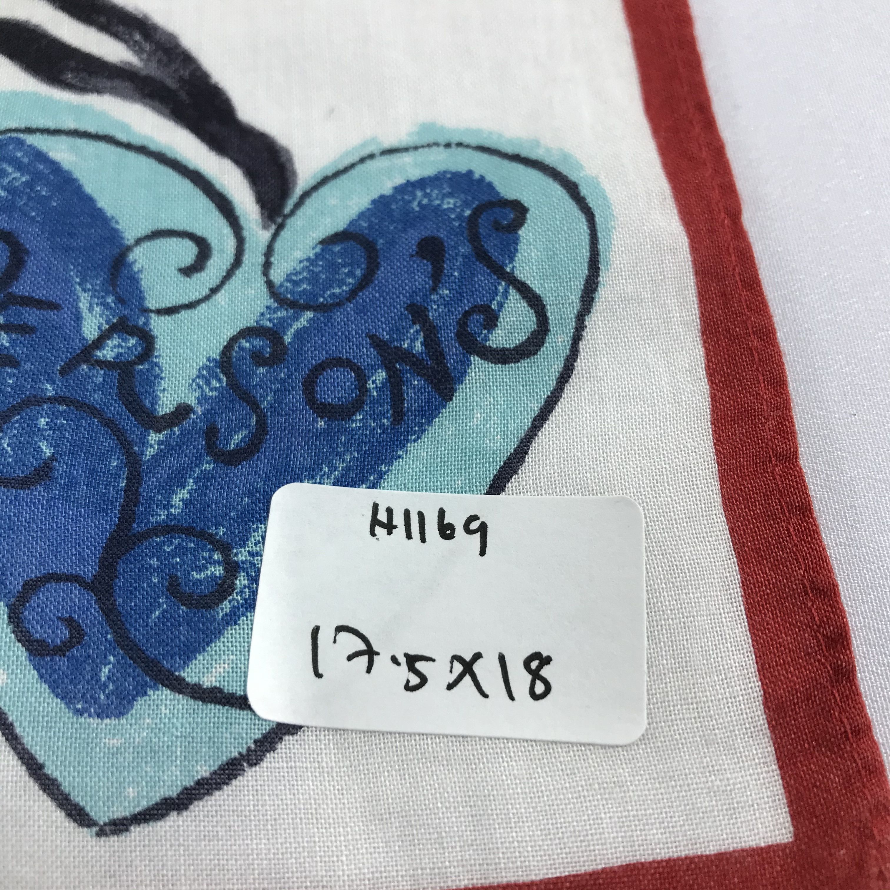 PERSON'S Person's Handkerchief Neckerchief Bandana H1169 Size ONE SIZE - 4 Thumbnail