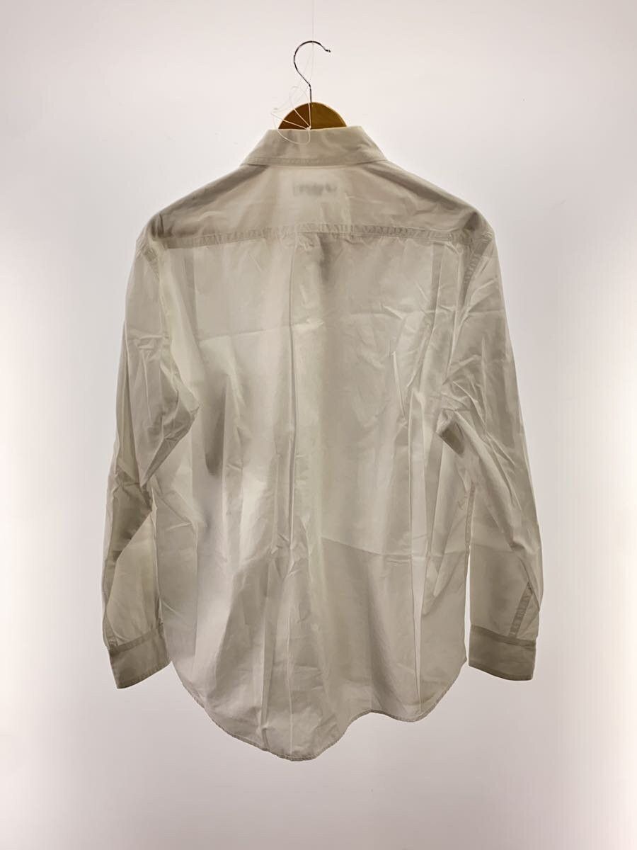 Yohji Yamamoto yohji yamamoto POUR HOMME WHT/plain long sleeve shirt Size US L / EU 52-54 / 3 - 2 Thumbnail
