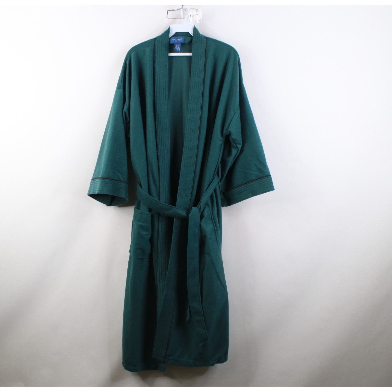 Vintage Vintage 90s Streetwear Belted Fleece Bath Robe Size US L / EU 52-54 / 3 - 1 Thumbnail