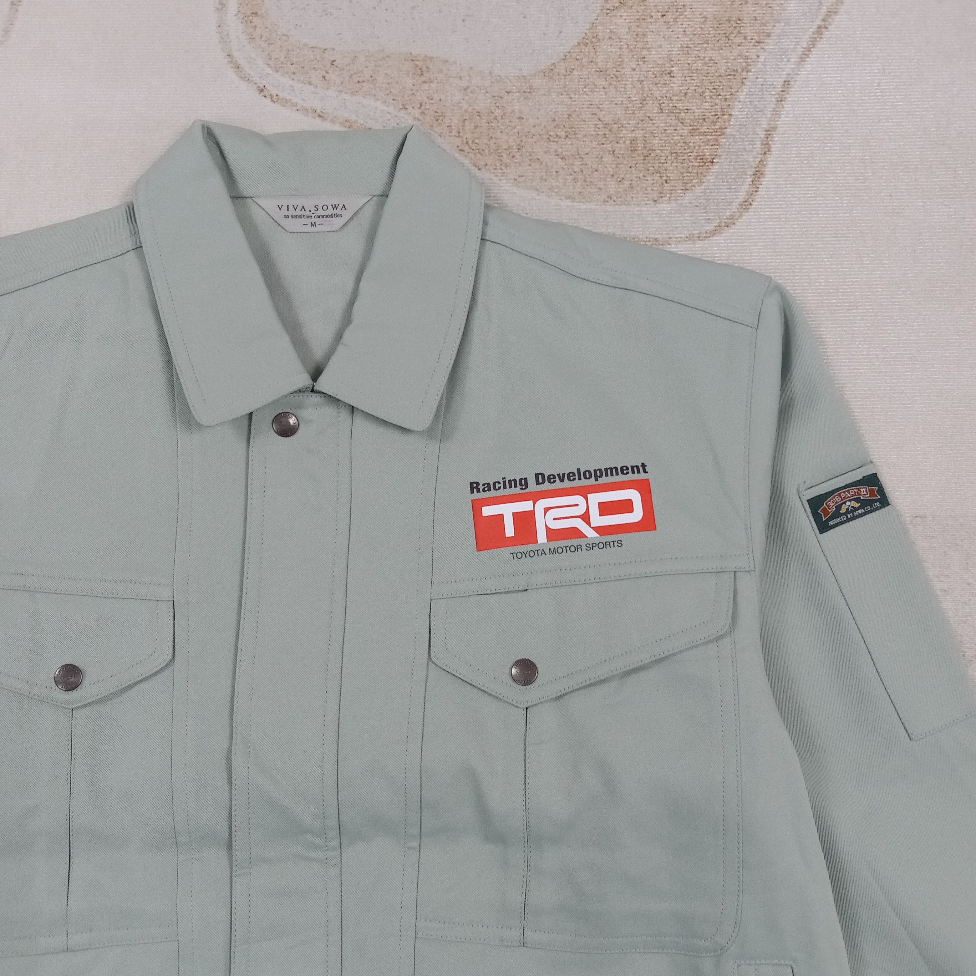 Japanese Brand TRD Toyota Racing Team Custom Logo Jacket C289N1 Size US M / EU 48-50 / 2 - 4 Thumbnail