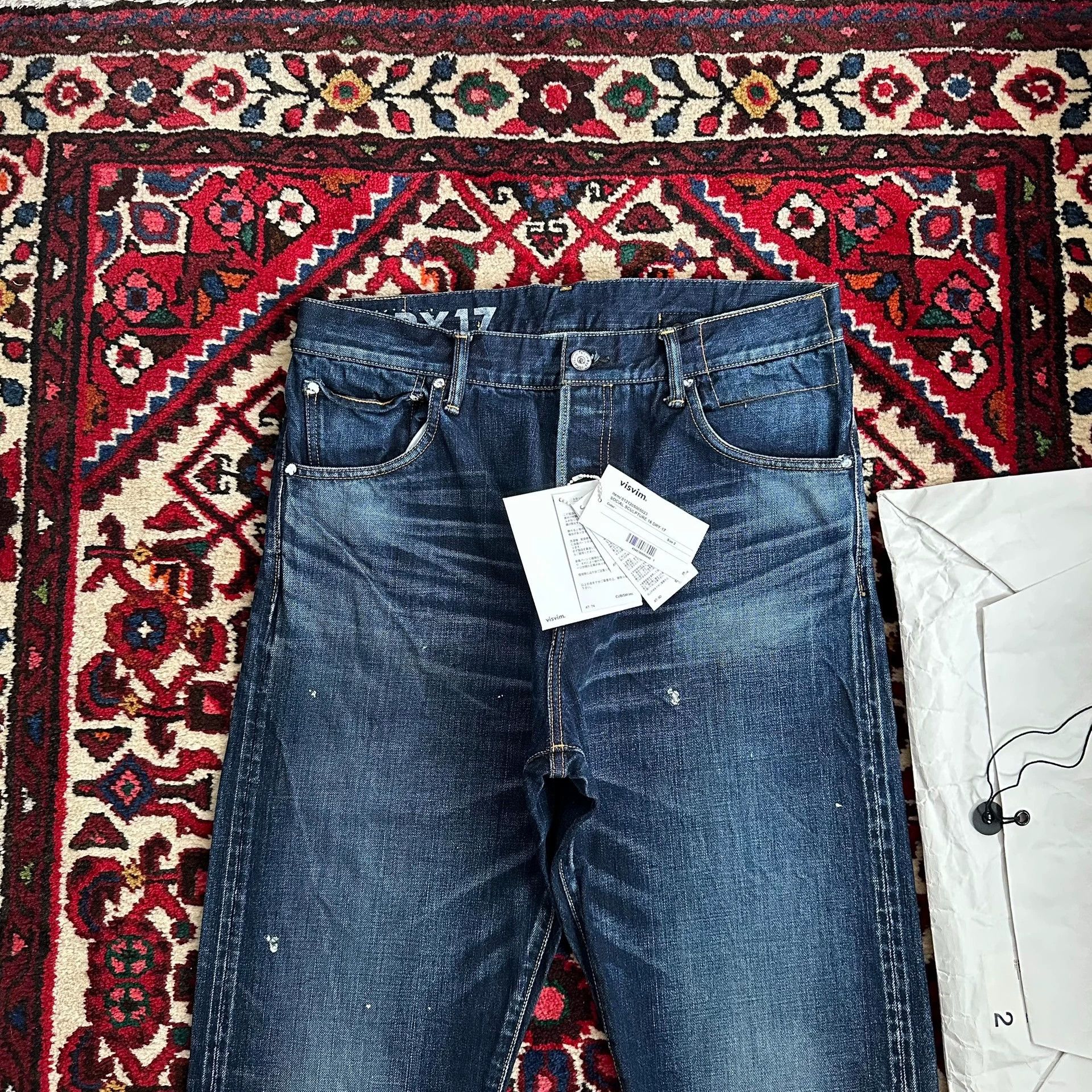 Visvim VISVIM 16 DRY17 Washed Splatter Jeans Size 2 Size US 26 / EU 42 - 3 Thumbnail