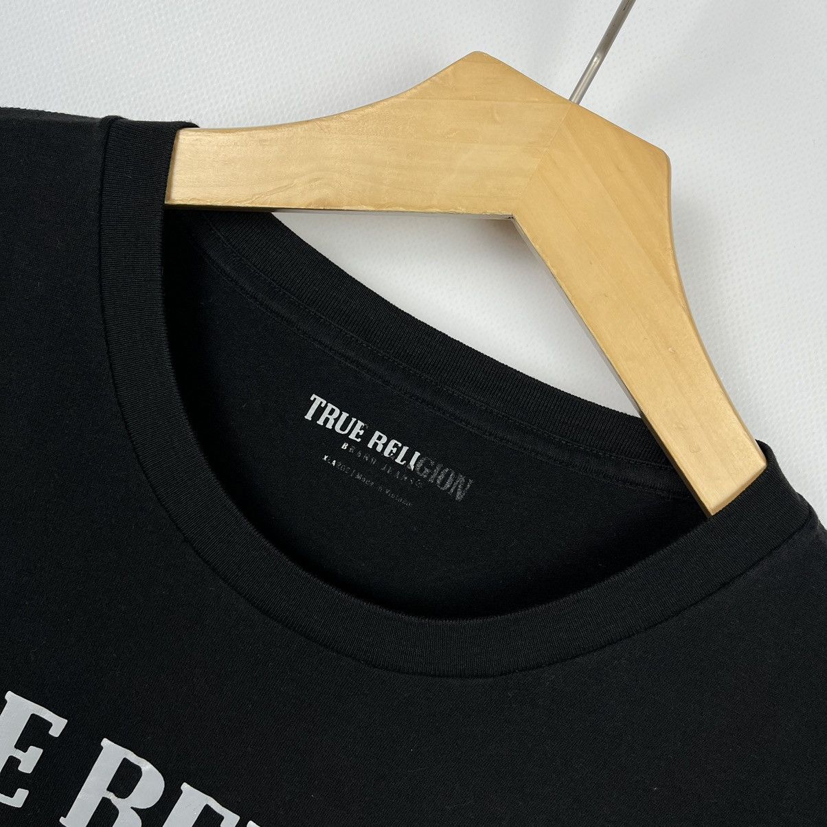 True Religion Vintage True Religion y2k reflective big logo T Shirt 00’s Size US L / EU 52-54 / 3 - 7 Thumbnail