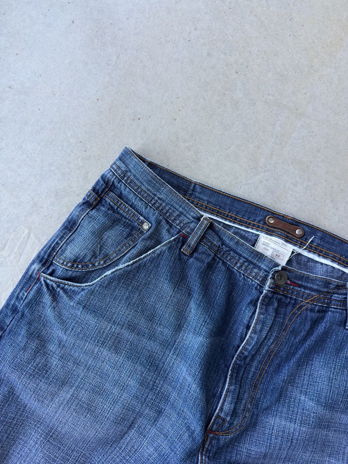 G-Unit Vintage Y2K G Unit Denim NYC Baggy Denim Shorts Size US 40 / EU 56 - 5 Thumbnail