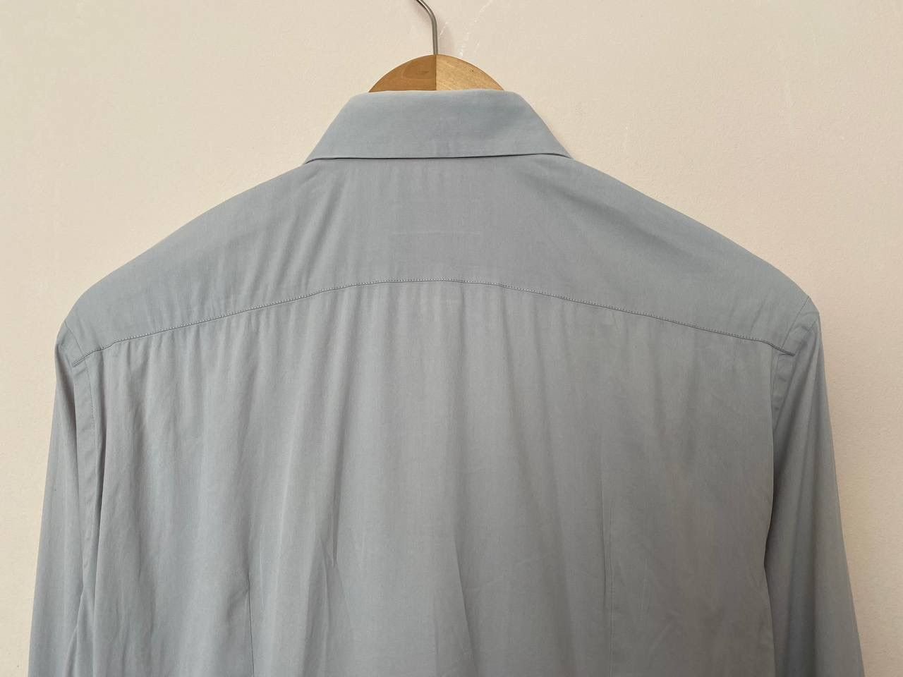 Prada 🩶Authentic Prada Formal Long Sleeve Shirt Stretch Fabric Size US M / EU 48-50 / 2 - 7 Thumbnail