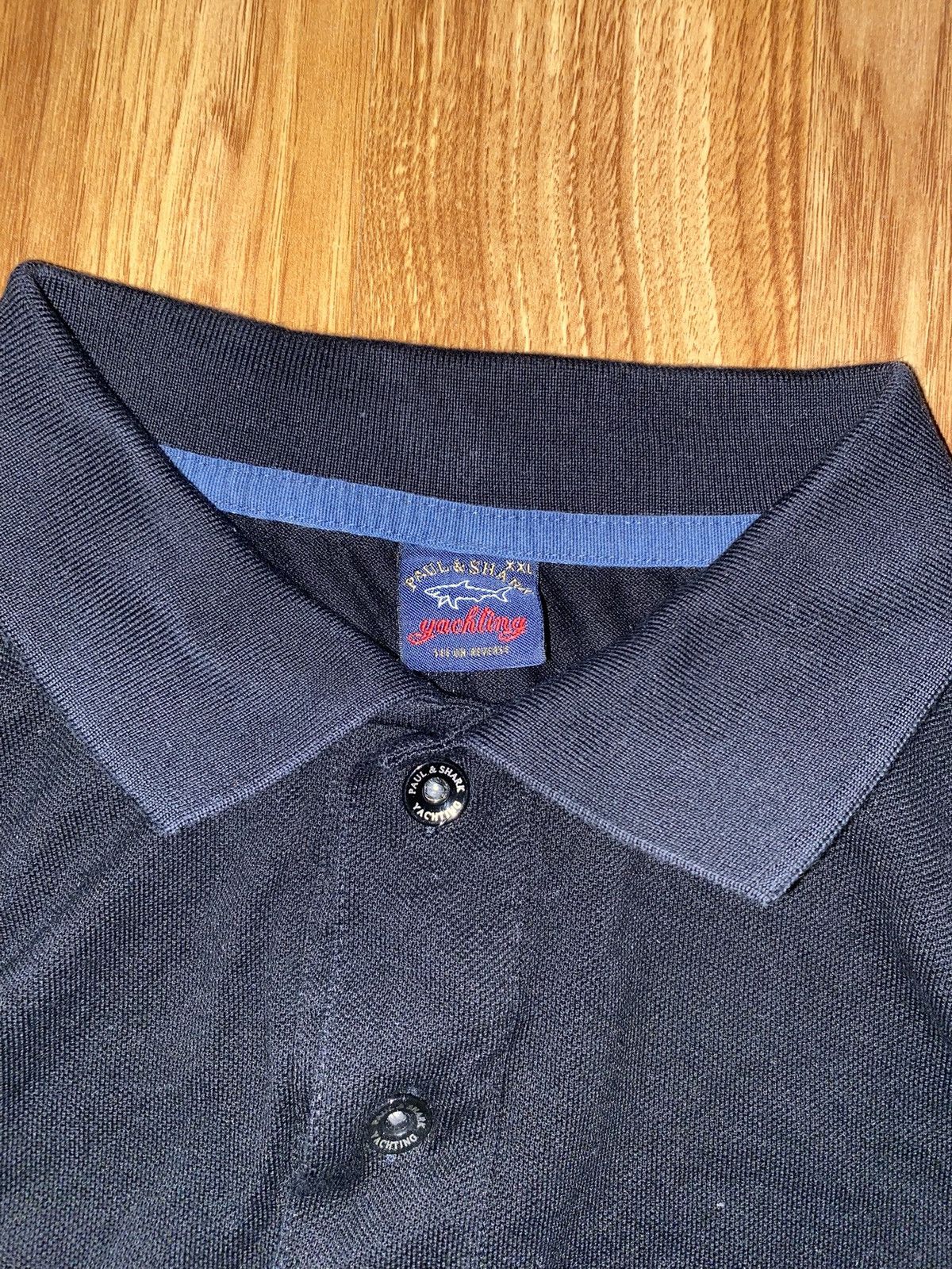 Paul & Shark Paul and Shark Long Sleeve Polo Shirt Gray - Size Men's XXL Size US XL / EU 56 / 4 - 4 Thumbnail