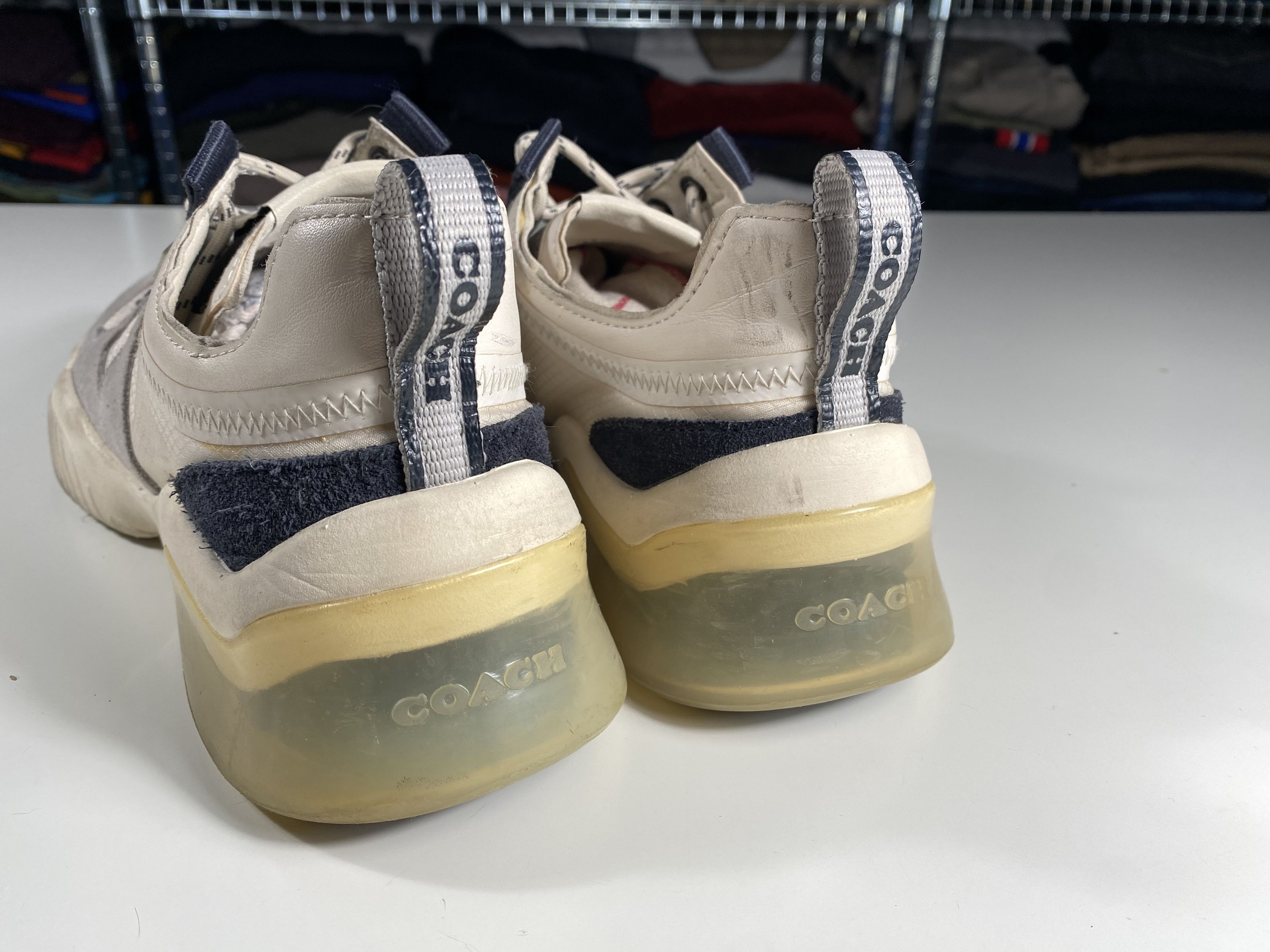 Coach G4941 - Coach Lowtop Citysole Runner White / Navy Size US 9 / EU 42 - 4 Thumbnail