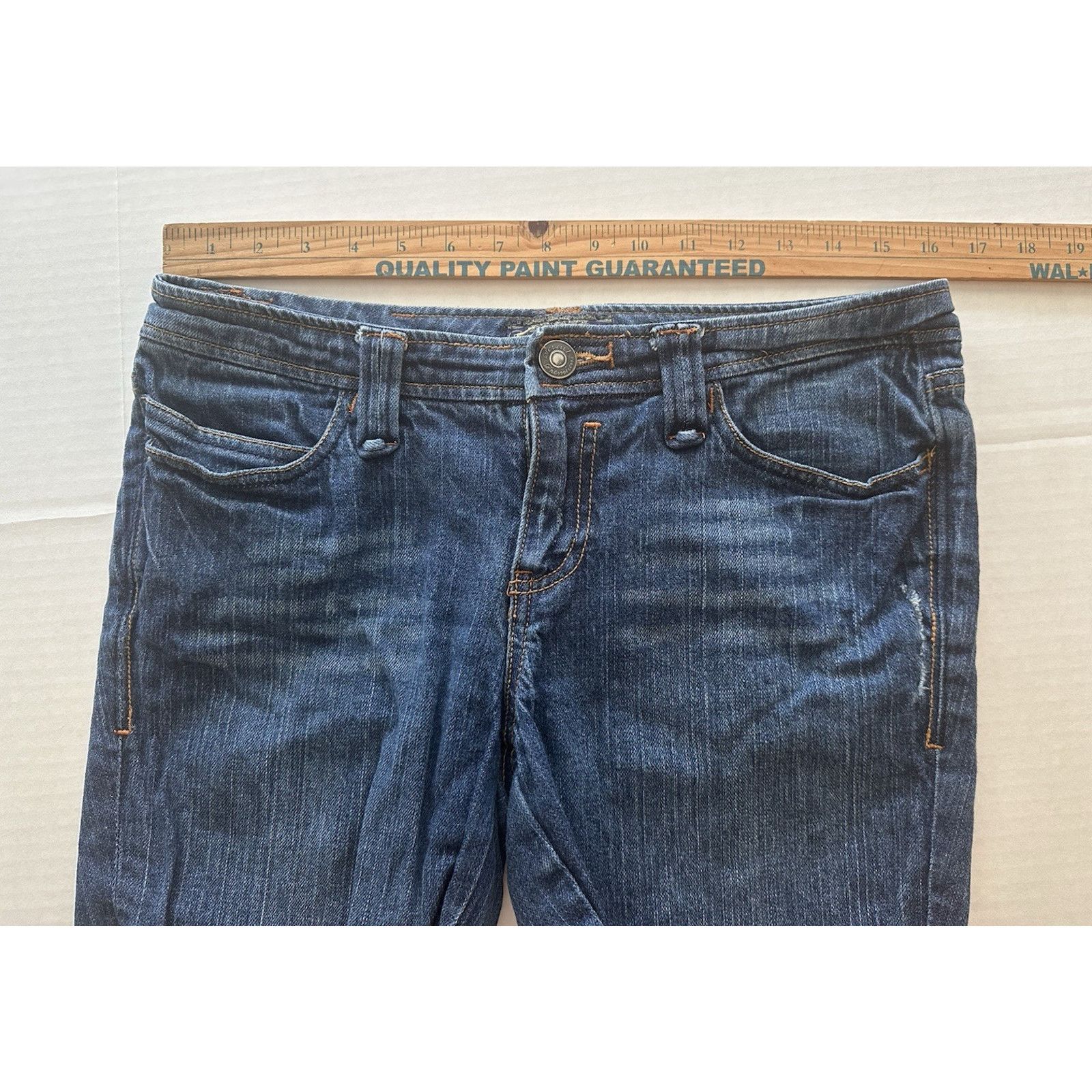 Seven 7 Seven7 Jeans Women's Denim Shorts Sz 30 Cutoff Summer Size 30" / US 8 / IT 44 - 10 Thumbnail