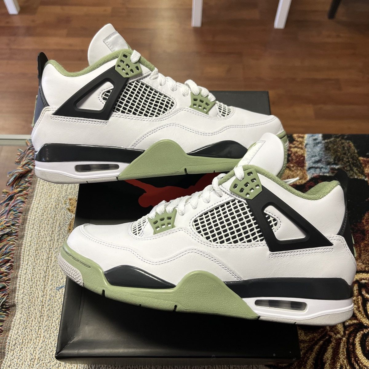 seafoam jordans womens