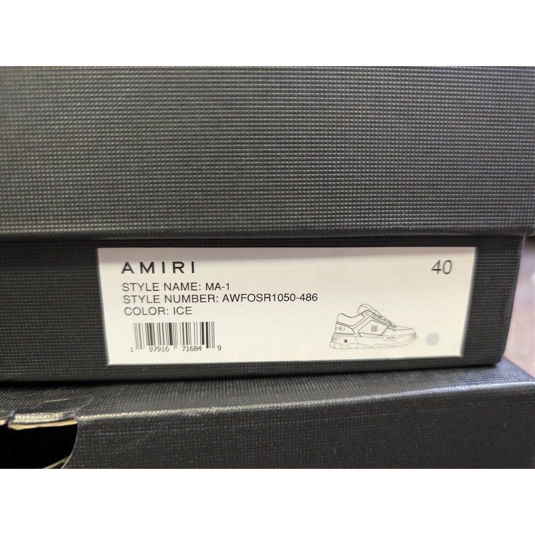 Amiri o1rshd1 MA-1 Sneakers in Ice Blue 40 Size US 10 / IT 40 - 23 Thumbnail