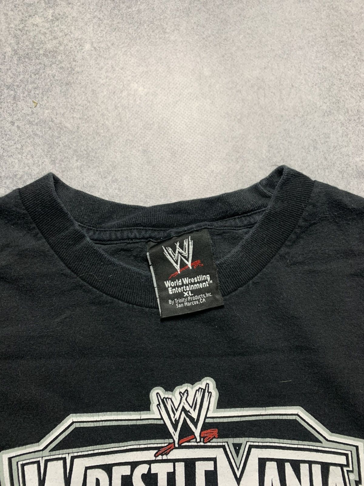 WWE Vintage Wrestle Mania March 2004 WWE Oversized Y2K Tee Shirt Size US XL / EU 56 / 4 - 5 Thumbnail
