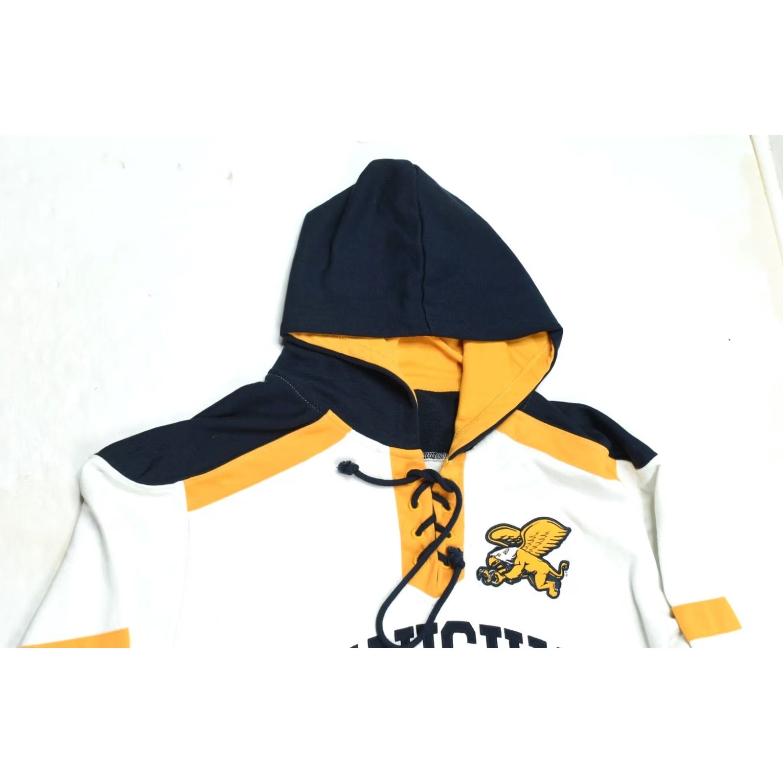Champion Champion Canisius College Golden Griffins Hoodie Mens 2XL White Pullover Size US XXL / EU 58 / 5 - 3 Thumbnail