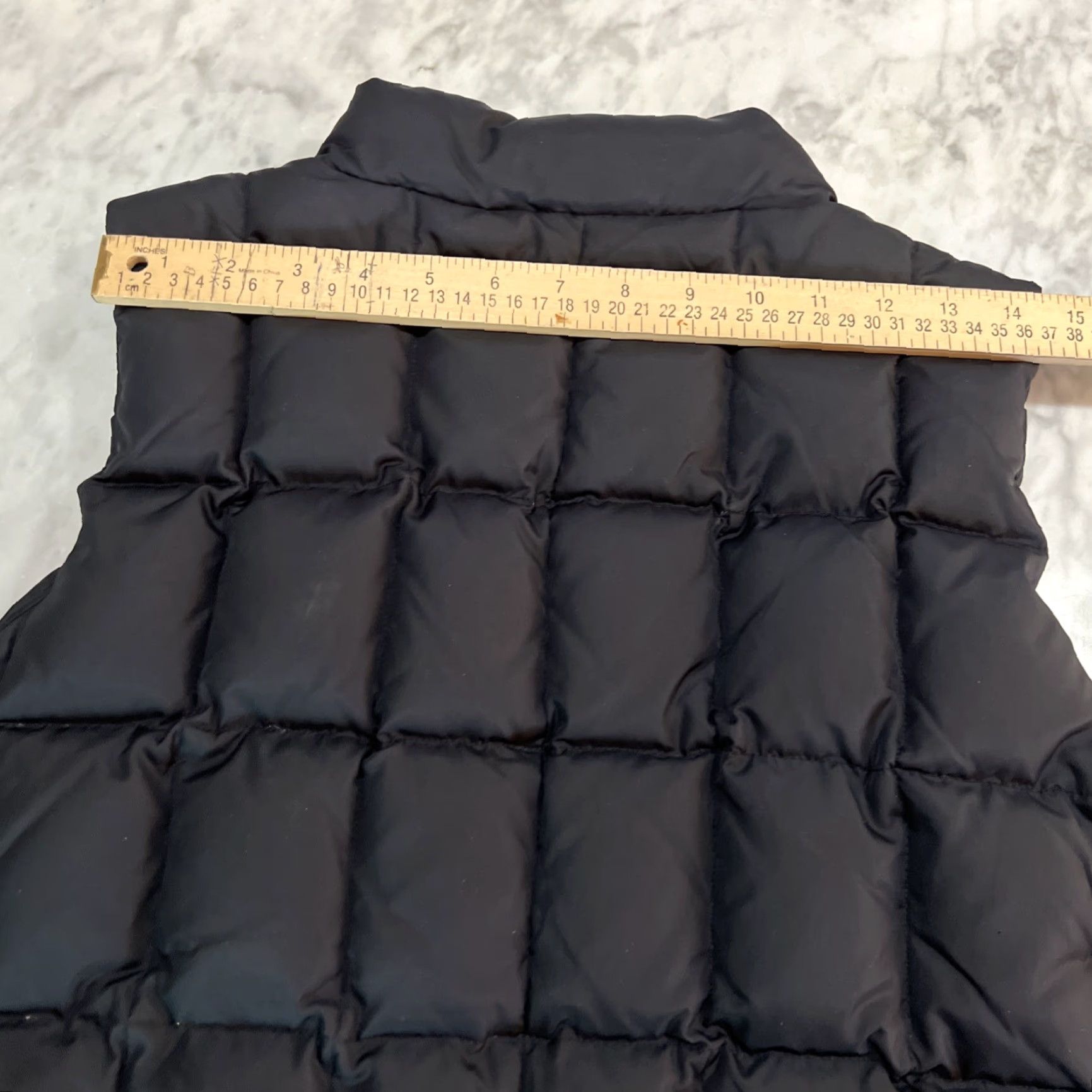 Gap VINTAGE Gap Zip Front 75% Down Vest Jacket Womens Size XL Black Pockets Y2K Size XL / US 12-14 / IT 48-50 - 4 Thumbnail