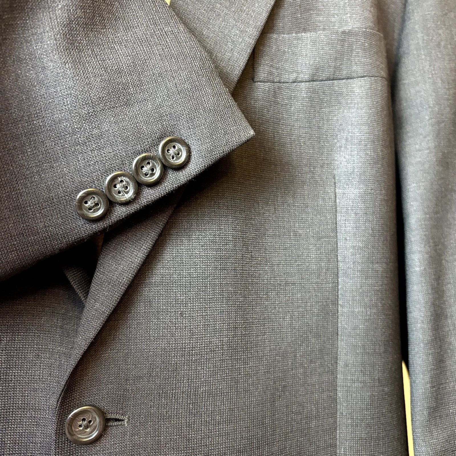 Pronto Uomo Pronto Uomo Sport Coat Blazer Natural Stretch Men's 48 XL Br Size 48R - 4 Thumbnail