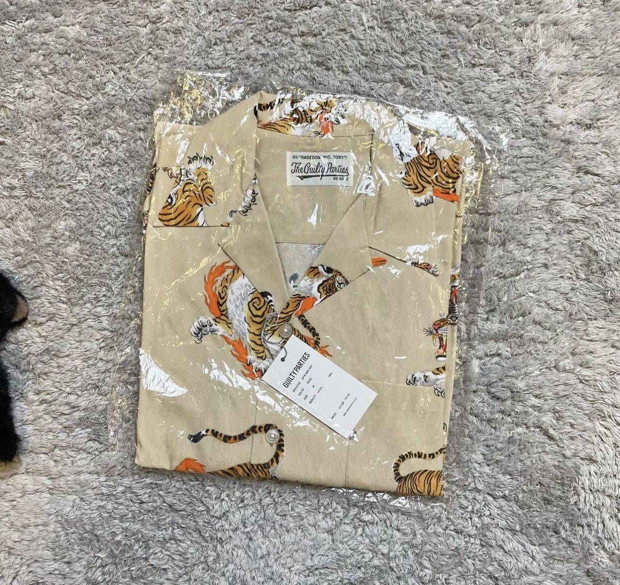 Wacko Maria Wacko Maria 22FW Tiger Print Silk Long Sleeve Shirt J29 Size US M / EU 48-50 / 2 - 1 Thumbnail