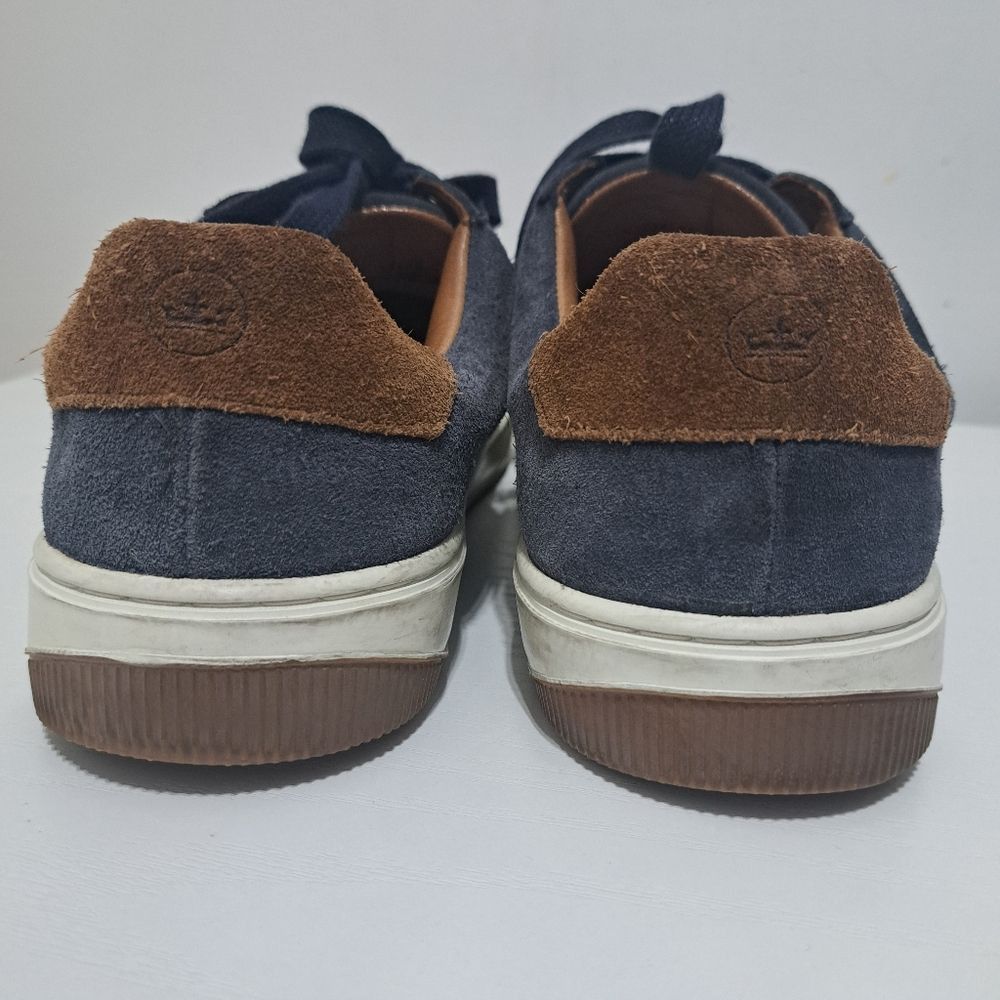 Peter Millar Peter Millar Vantage Men's Navy Suede Sneakers Lace Up Retro Size US 10 / EU 43 - 13 Thumbnail