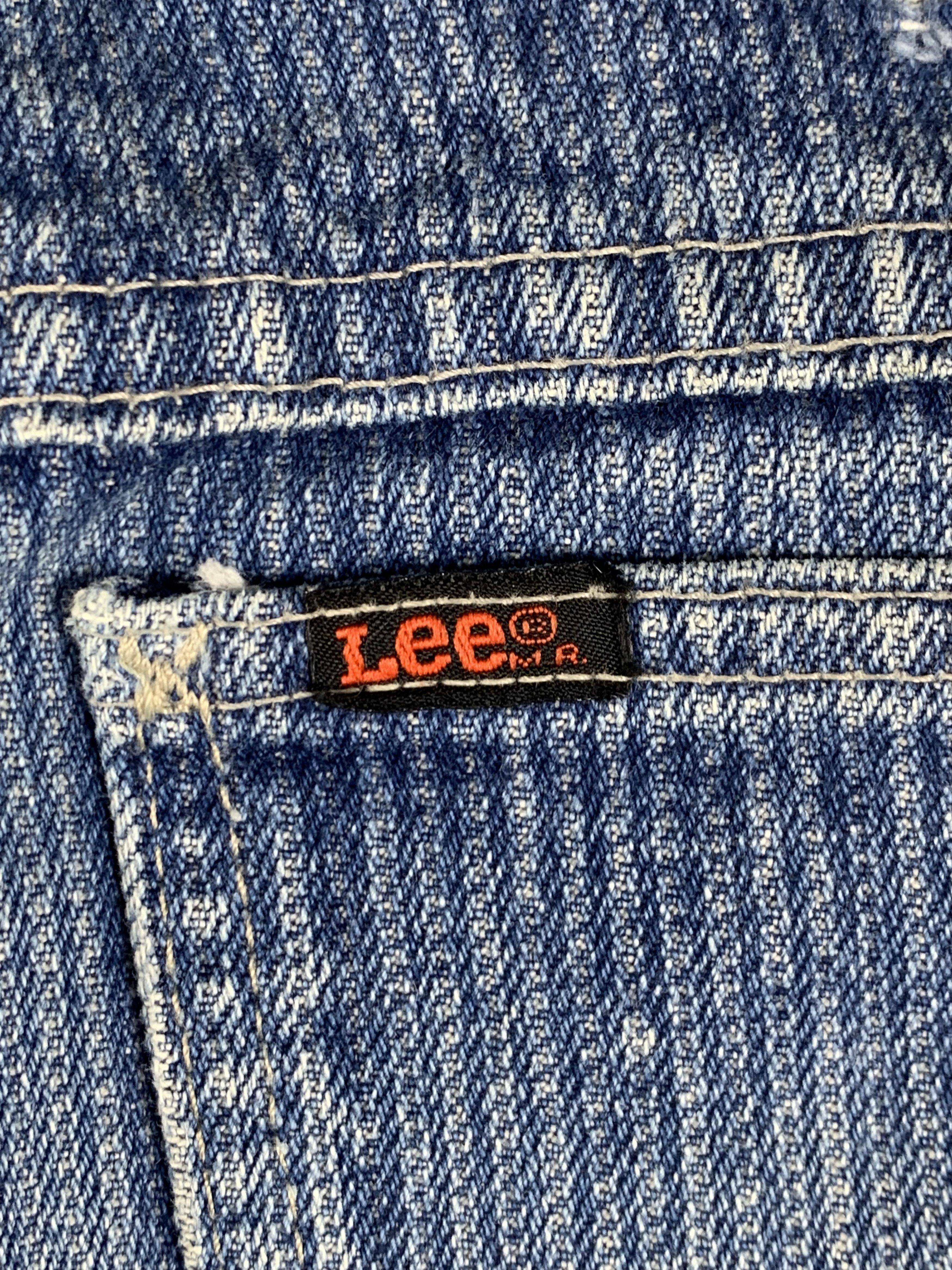 Lee Vintage 70s Lee Light Blue Jeans DP1911 Size US 31 - 5 Thumbnail